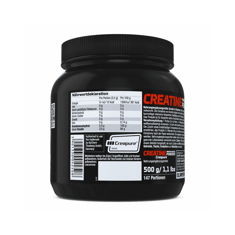 Olimp Creatine Monohydrate Powder Creapure® 500 G Aecor Tn